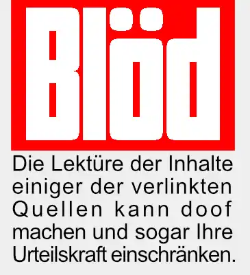 Warnung BLÖD-Zeitung