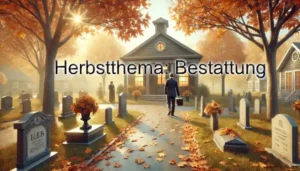 Herbstlicher Friedhof