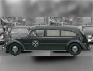 Der VW-Käfer Leichenwagen