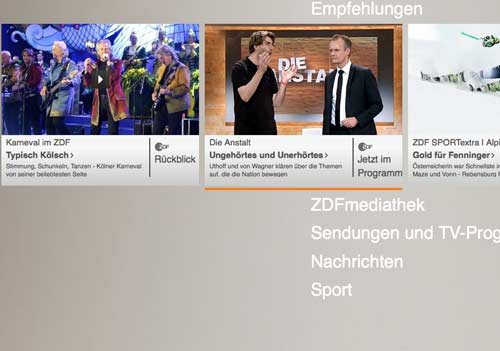 © ZDF: Screenshot ZDF-Webseite